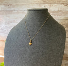 Load image into Gallery viewer, Dainty Minimalist Milagro Heart Necklace Small Gold Simple Delicate Layering Necklace

