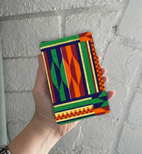 Load image into Gallery viewer, Colorful African Kente Coin Purse, Small Zip Pouch, Small Wallet Gift Idea, Christmas Birthday Valentine Gift
